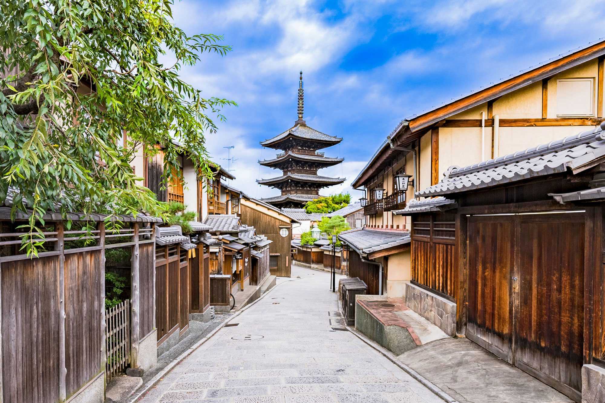 Kyoto Sightseeing Symbol In Japan