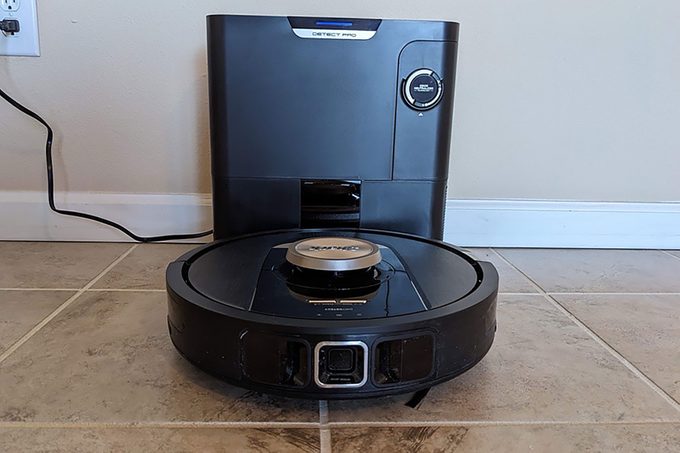 Shark Robot Vacuum on Charging