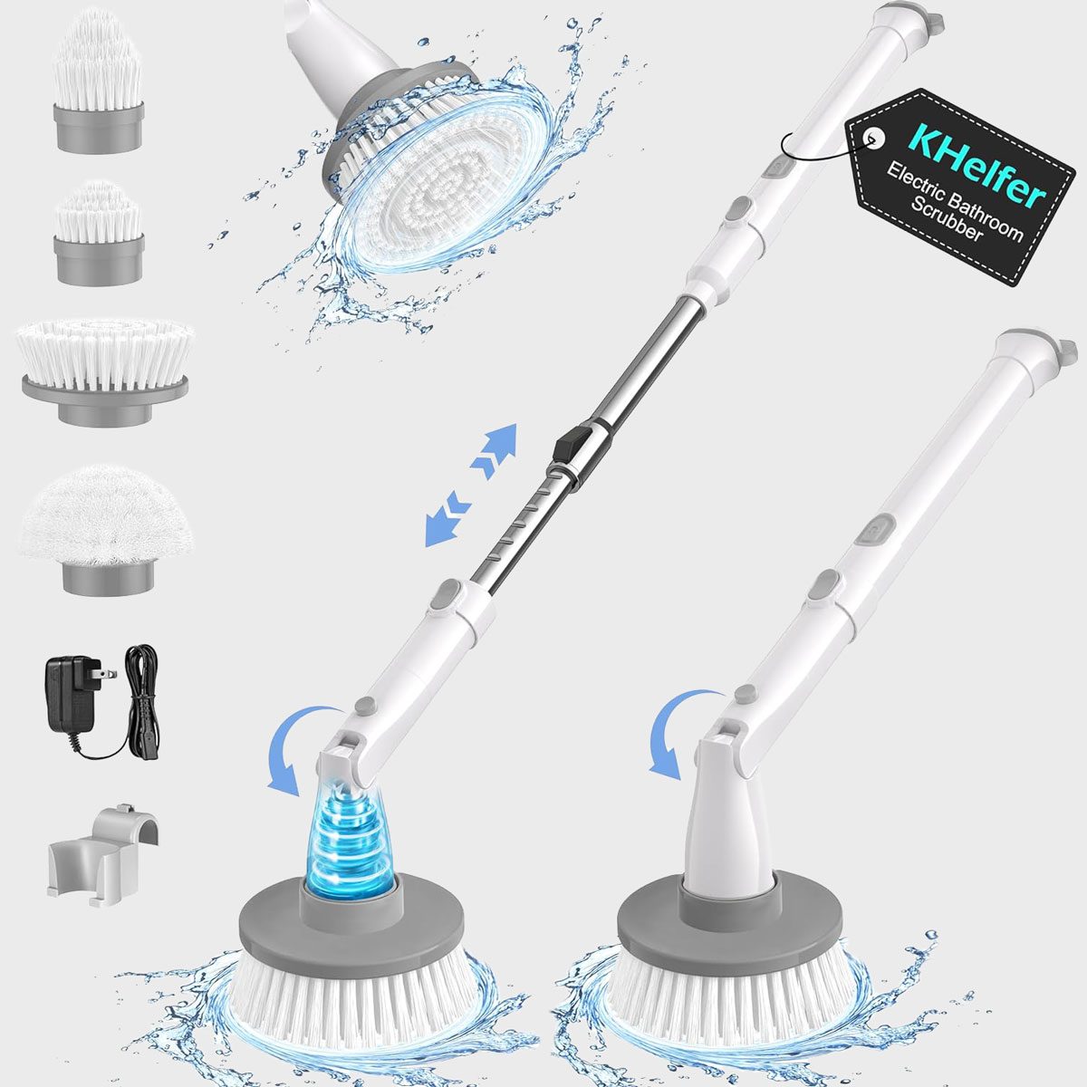 Khelfer Electric Spin Scrubber Kh8