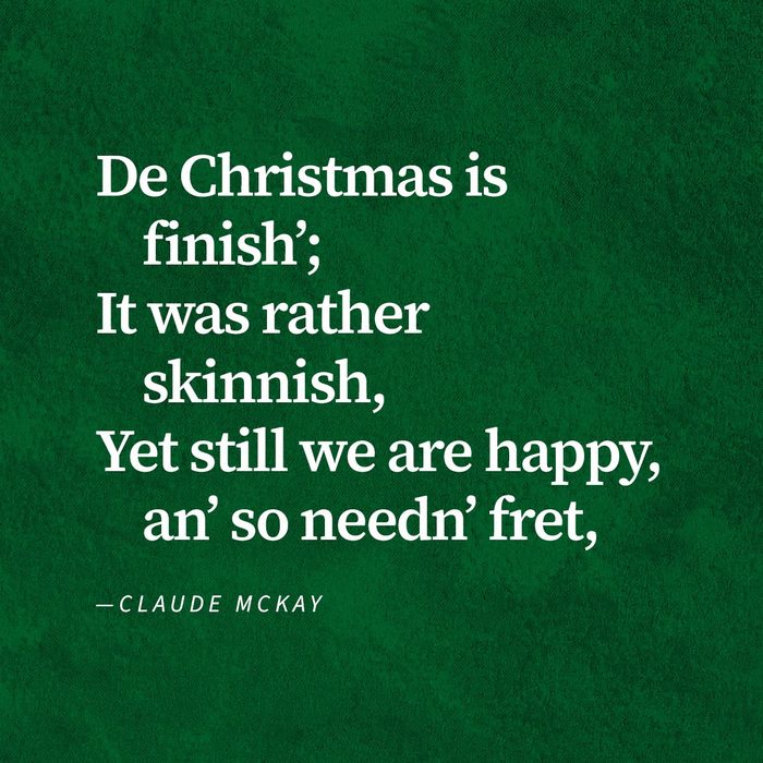 Except from poem "Out Of Debt" By Claude Mckay on a green watercolour background