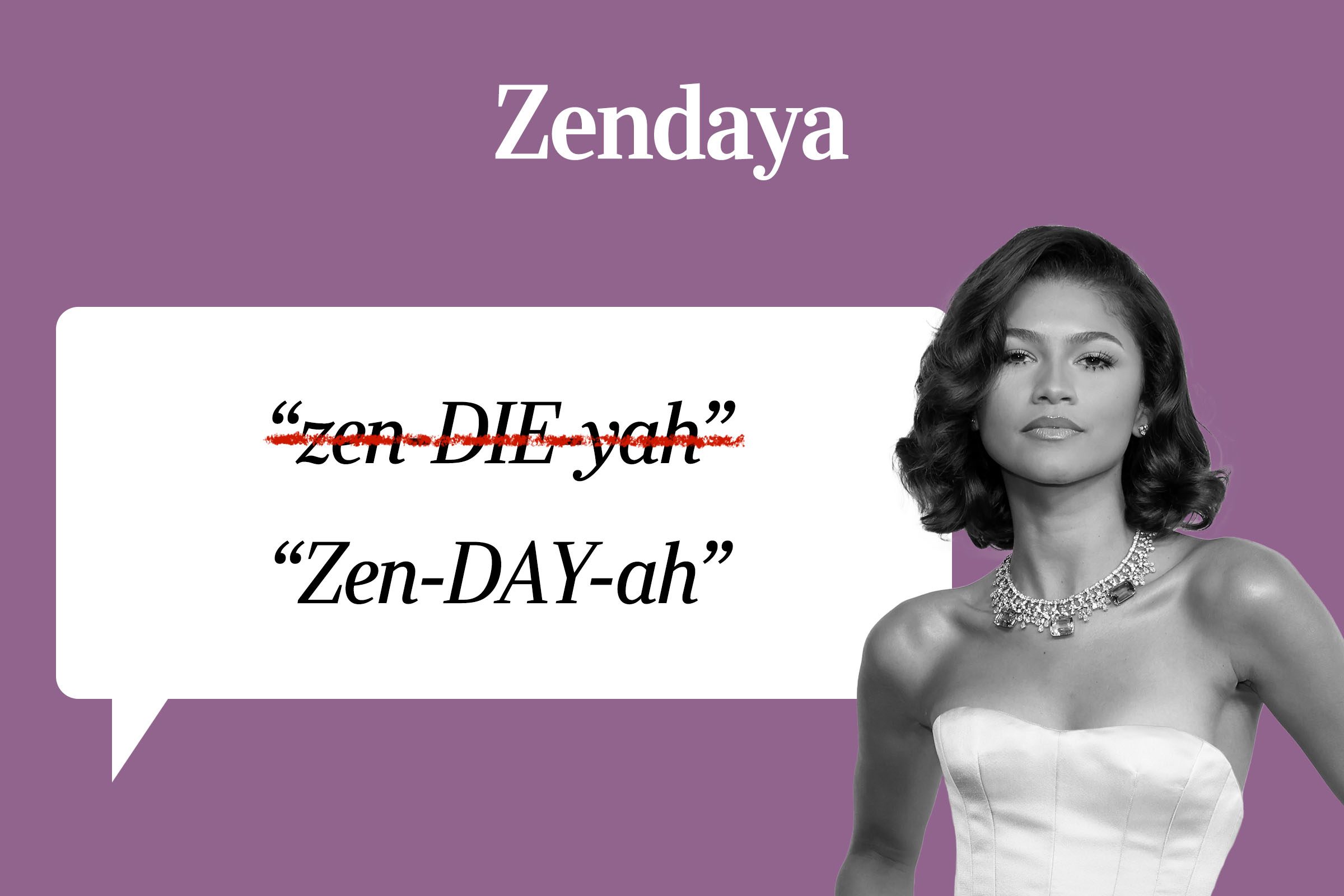 Famous Peoples Names Youre Probably Mispronuncing 5 Zendaya Gettyimages 1469833009