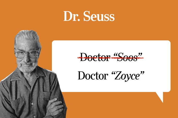 Famous Peoples Names Youre Probably Mispronuncing 6 Dr Seuss Gettyimages 1134107254