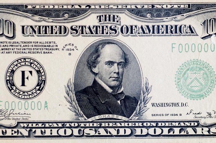 10000 Dollar Bill