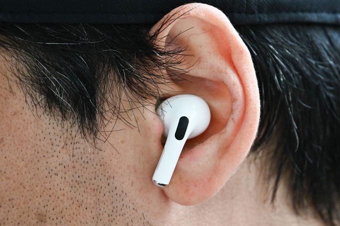 airpods in ear