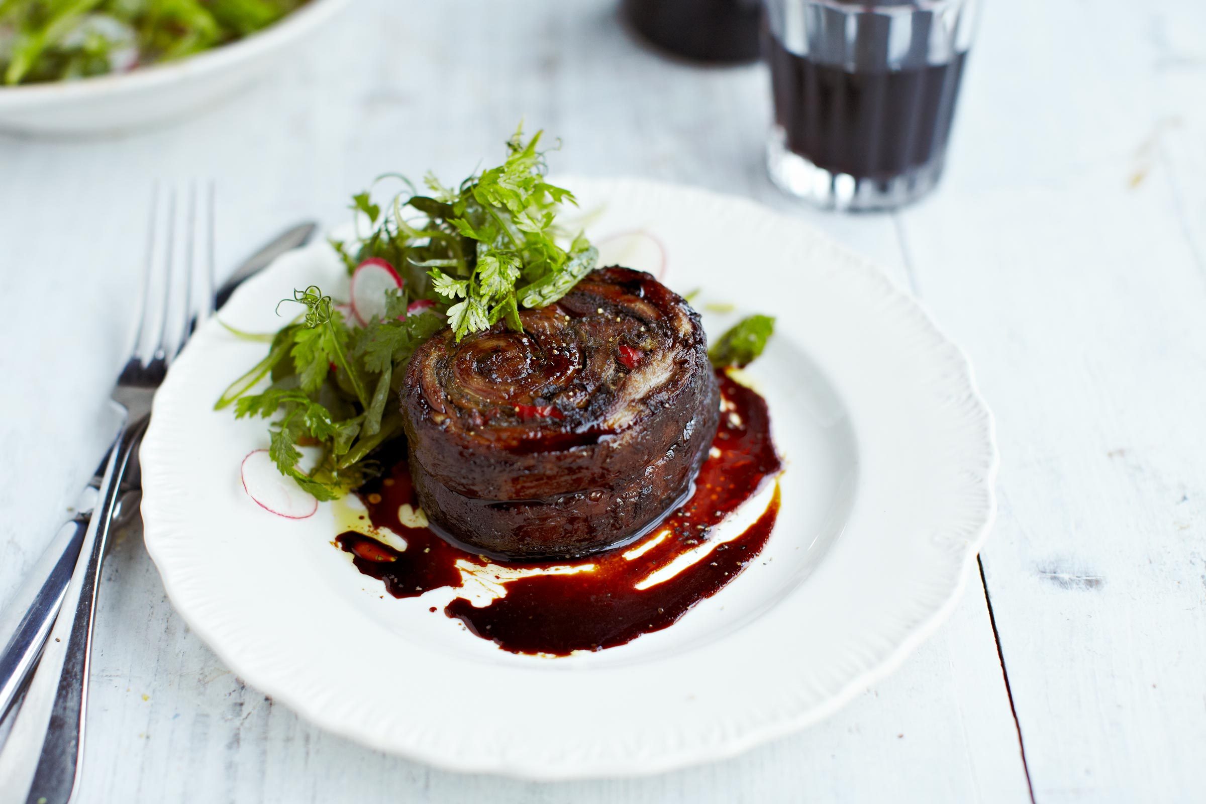 fancy dinner from royal Caribbean cruise