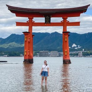 Itsukushima Shrine in Japan