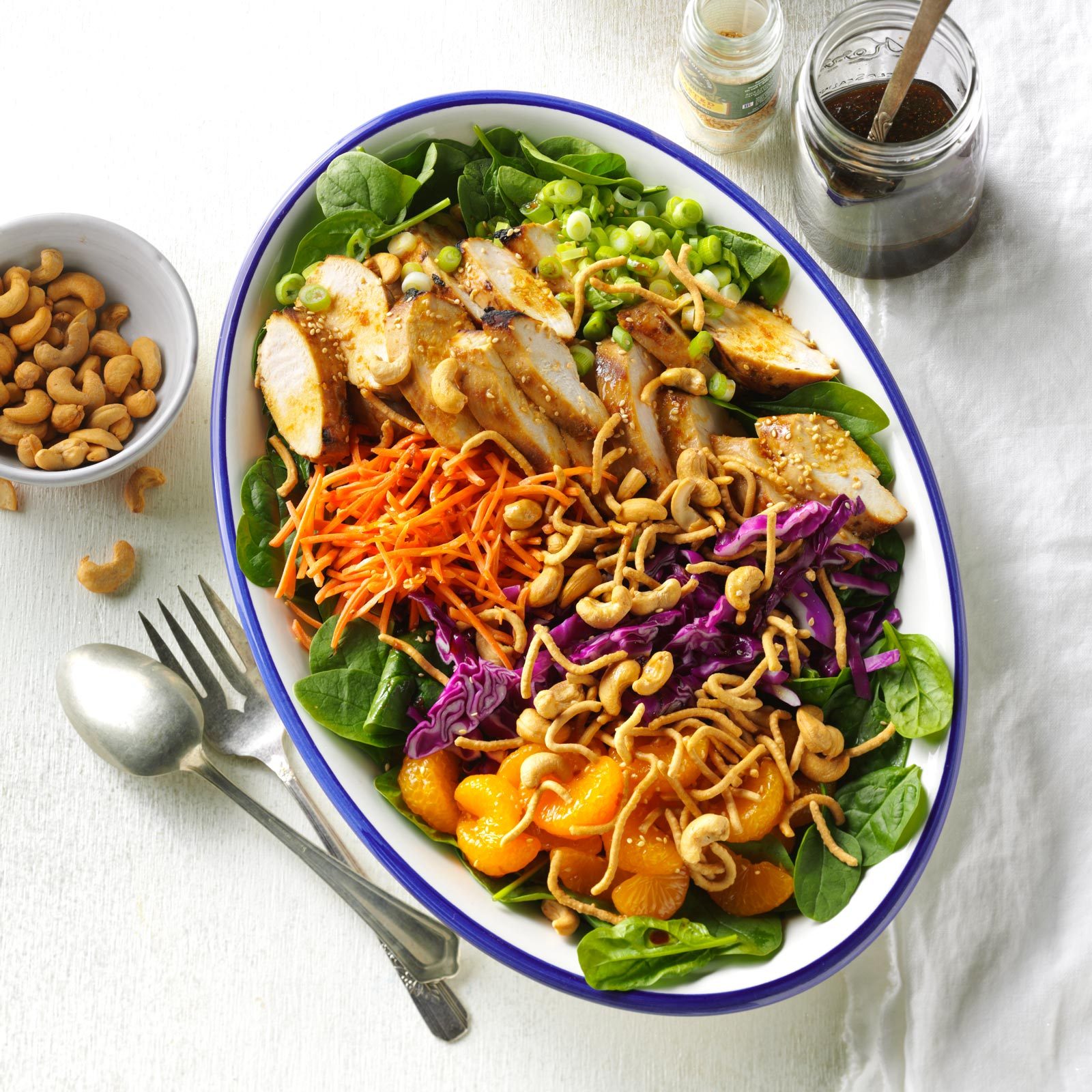 Ginger Cashew Chicken Salad