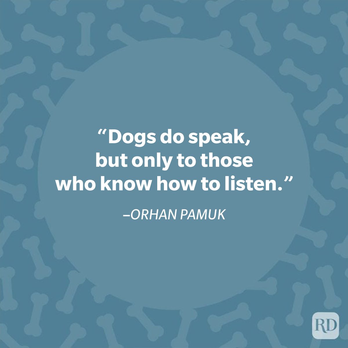 Orhan Pamuk dog quote