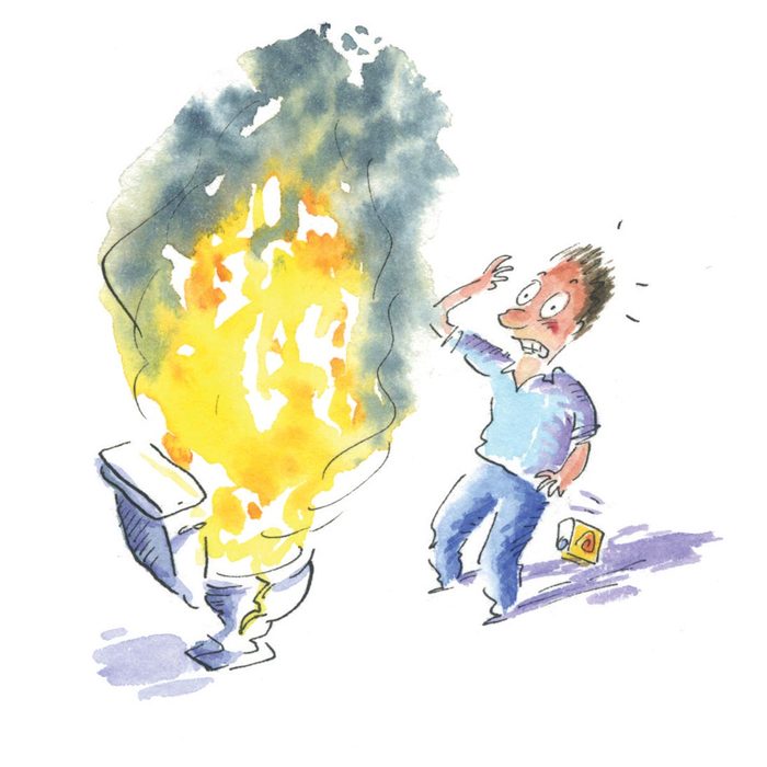 Hilarious Diy Disasters You'll Be Glad Didn't Happen To You Commode Flambeau