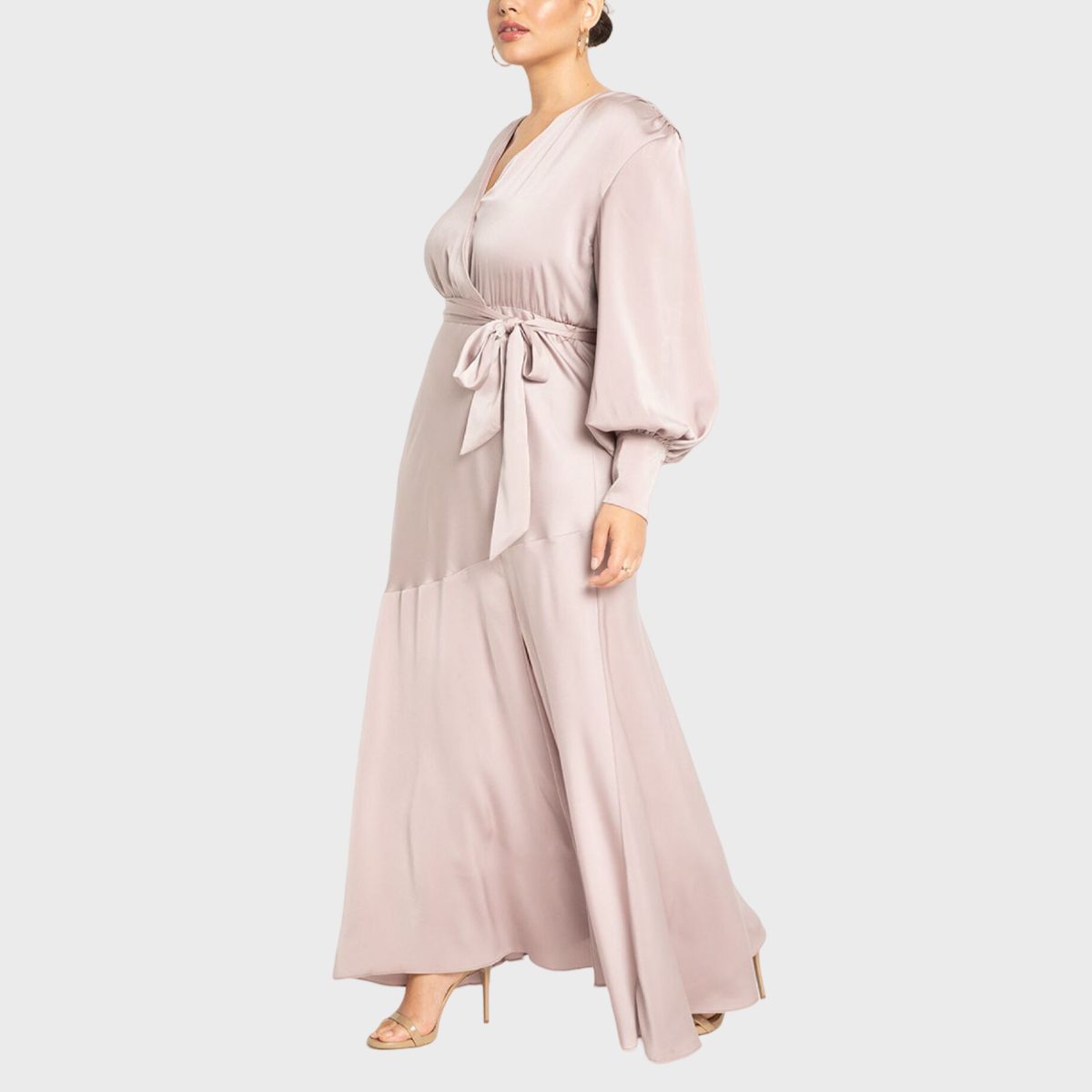 Eloquii Satin Maxi Dress Ecomm Via Eloquii.com