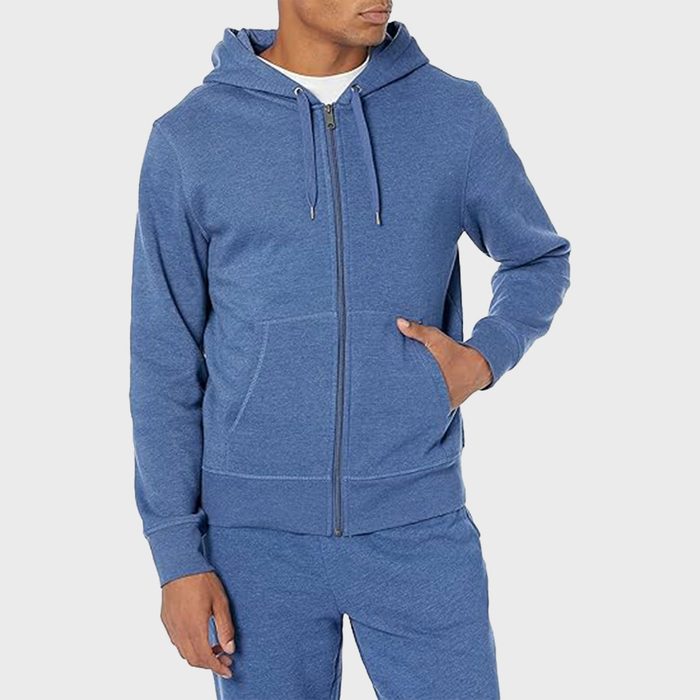 Amazon Essentials Men's Full-Zip Hooded Fleece Sweatshirt