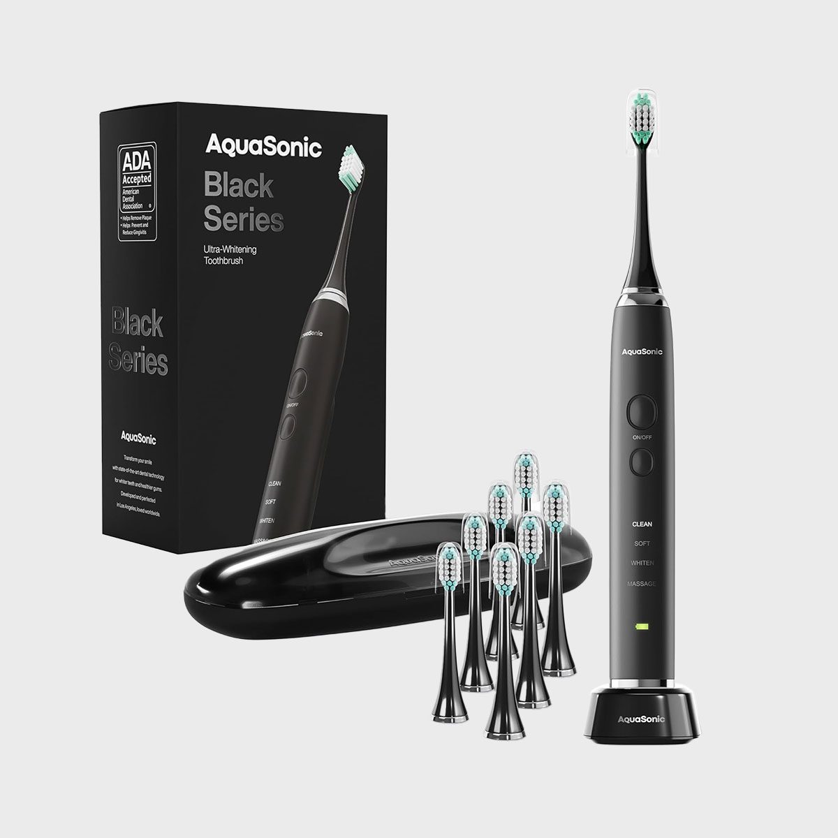 AquaSonic Black Series Ultrasonic Whitening Toothbrush
