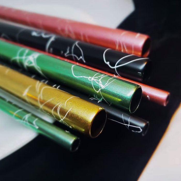 Beleafgreen Cool Design Reusable Metal Straw Set