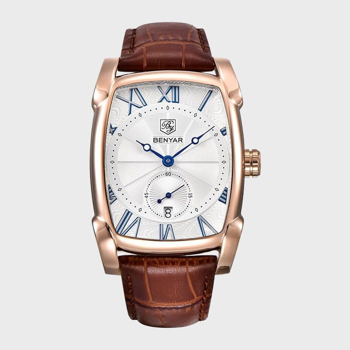 Benyar Classic Retro Rectangle Watch