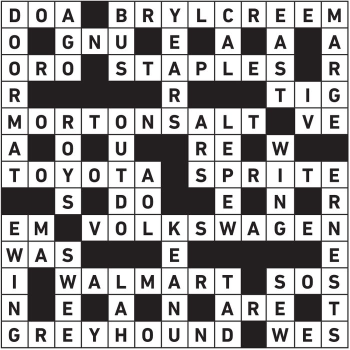 Dec 2020 Jan 2021 Printable Crossword Answers