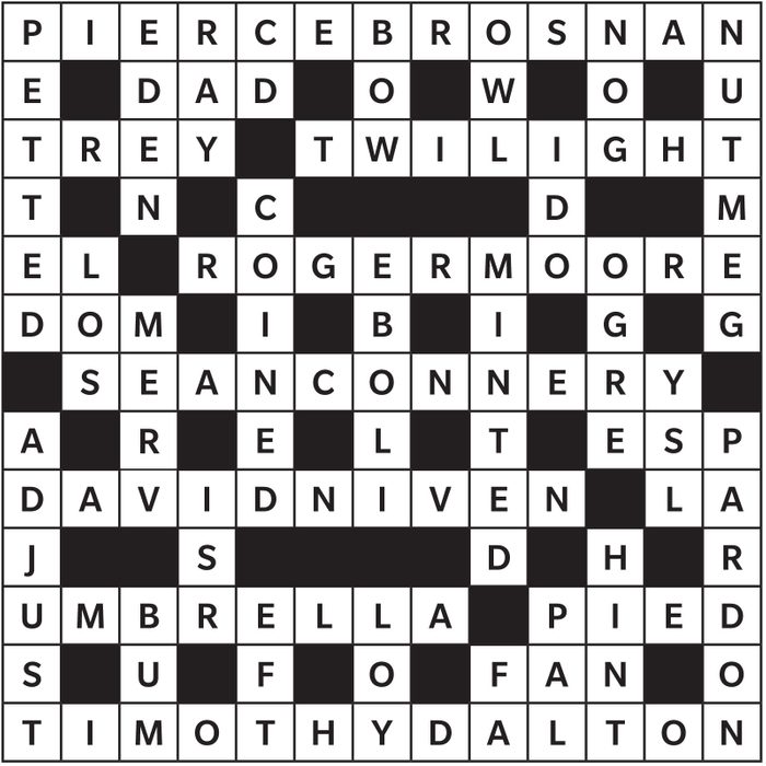 December 2022 January 2023 Printable Crossword Answers