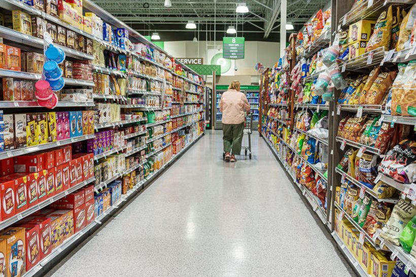 grocery store aisle