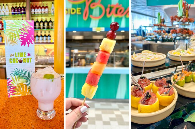 Foods of World's Biggest Cruise Ship Icon of the Seas