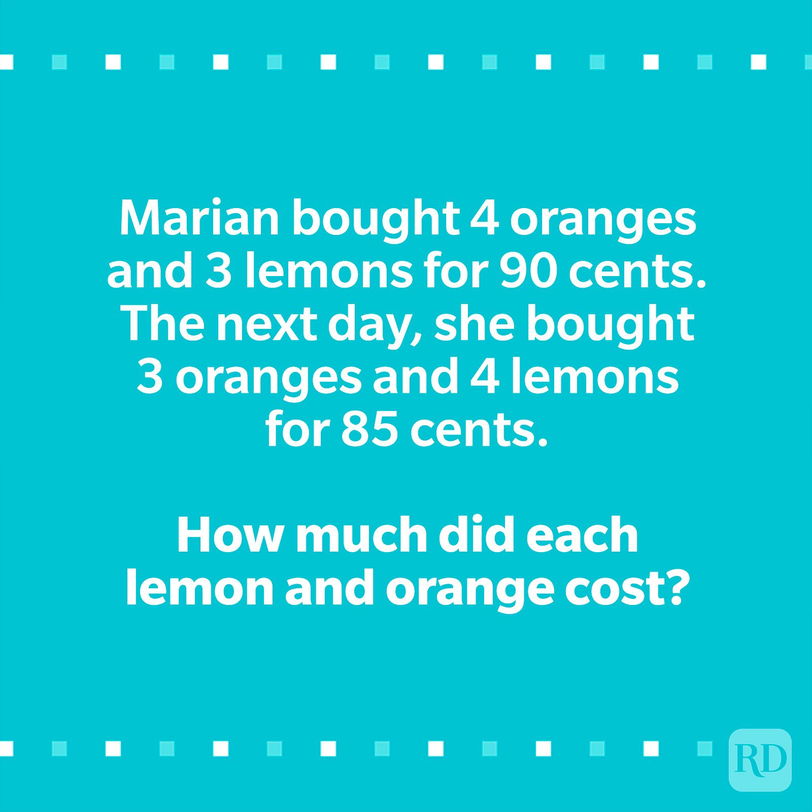 Money Riddle Mensa Quiz