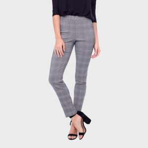 Crossroad Plaid Techno Full Length Pant