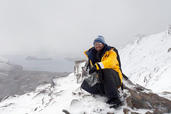 Boris Kester in Antartica