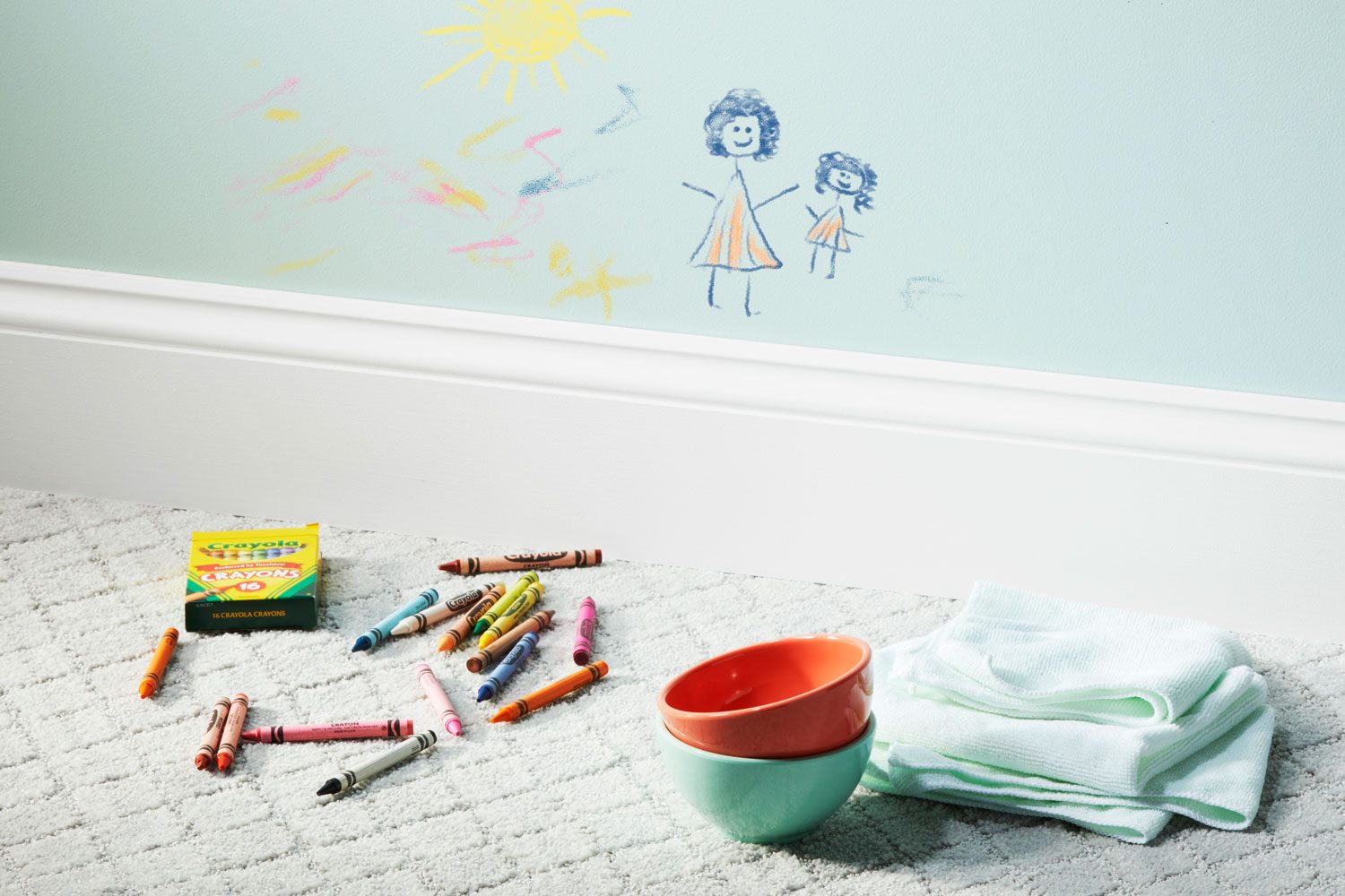 How to Get Crayon Off the Wall in Minutes