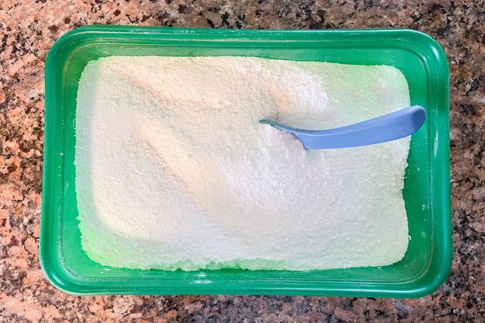 Mix the dry ingredients