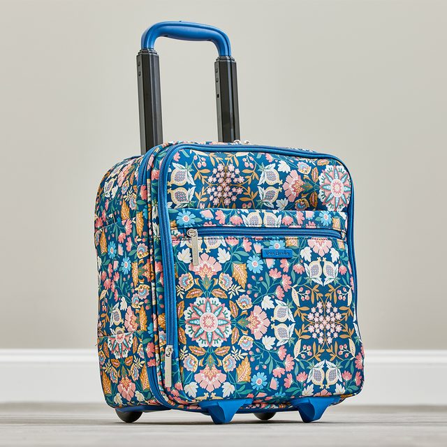 Vera Bradley Underseat Rolling Work Bag Rda Luggage Ef 022124 Vera Bradley