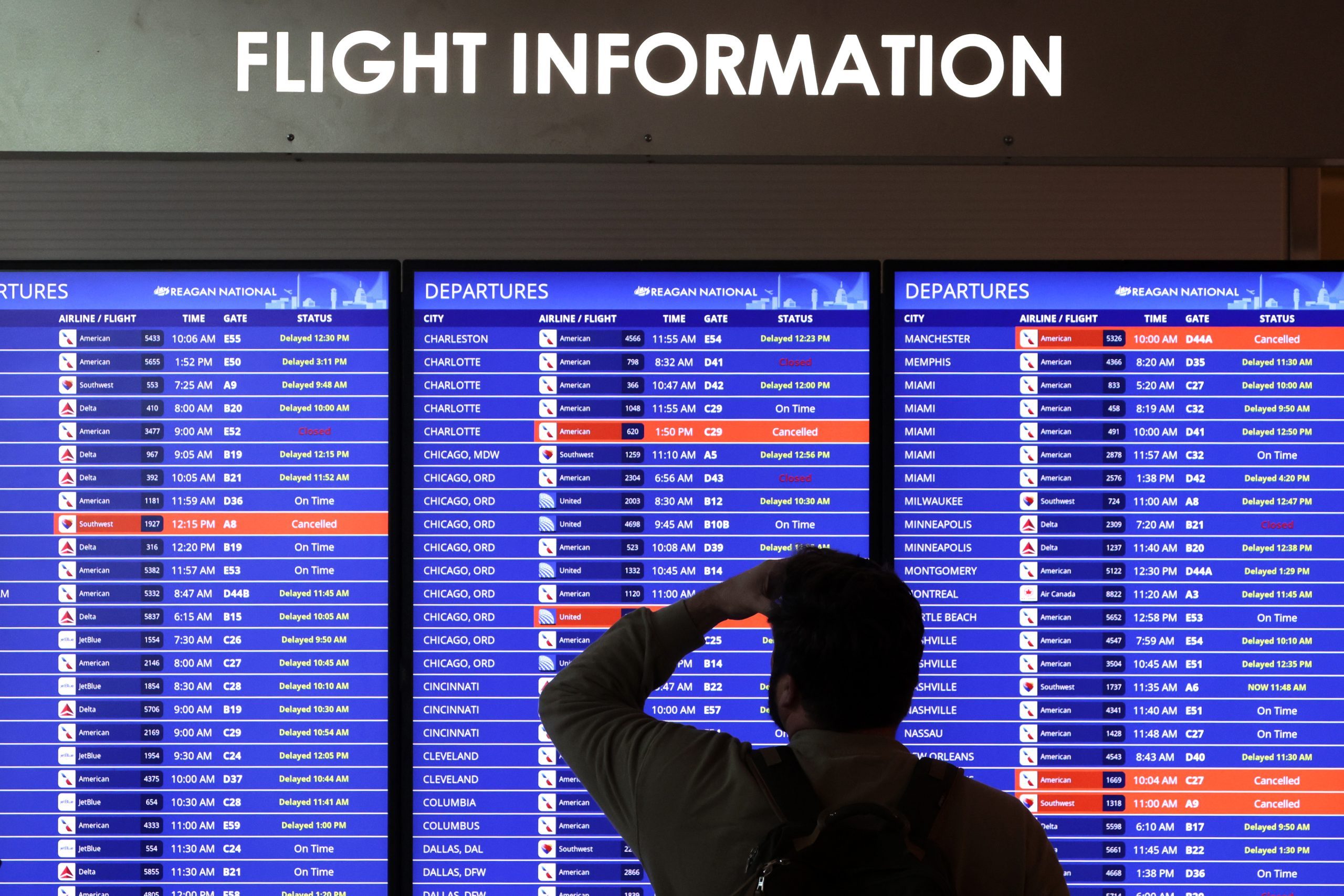 FAA System Outage Causes Nationwide Flight Departure Stoppage