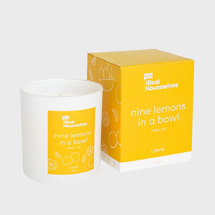 Literie Nine Lemons In A Bowl Candle