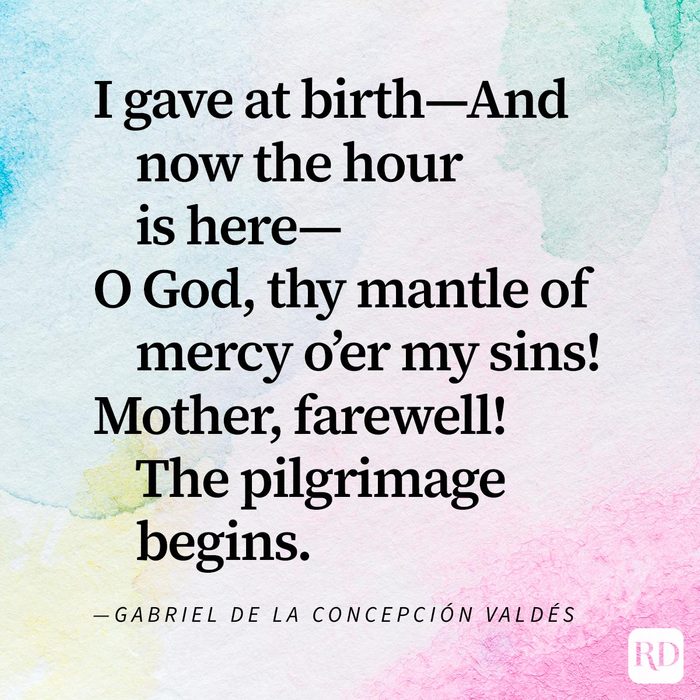 Mothers Day Poem excerpt That Will Melt Her Heart on watercolour background