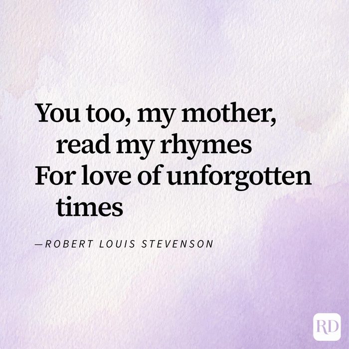 Mothers Day Poem excerpt That Will Melt Her Heart on watercolour background