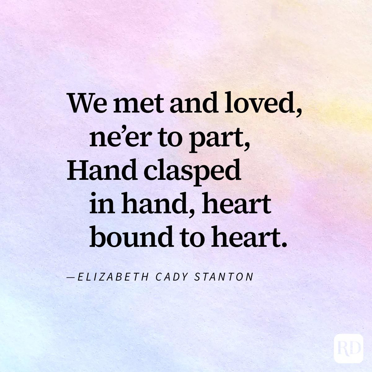 Excerpt from poem About Friendship To Share With Your BFF on watercolour background