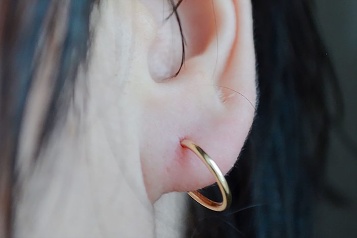 Live In Hoop Earrings