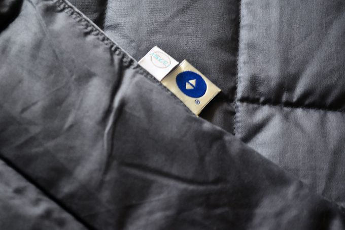 Tags on True Temp Blanket