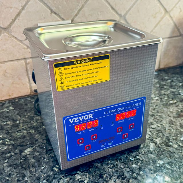 Vevor Ultrasonic Jewelry Cleaner
