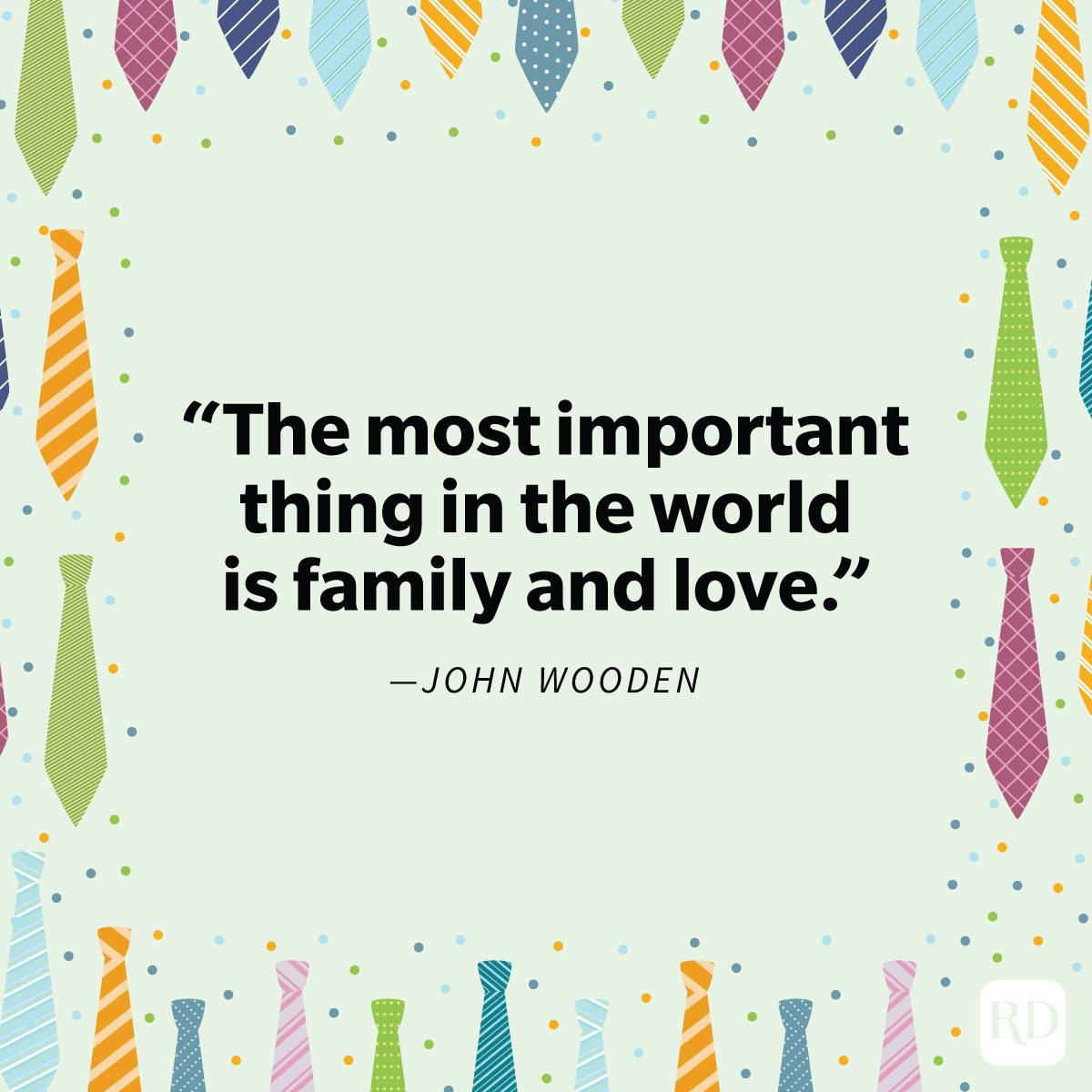 Heartfelt Father's Day Quotes That Celebrate The No 1 Guy In Your Life with ties in different patterns framing it