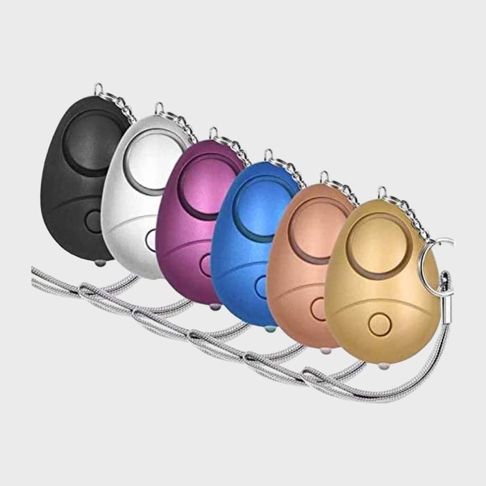 Six Colourful Personal Alarm