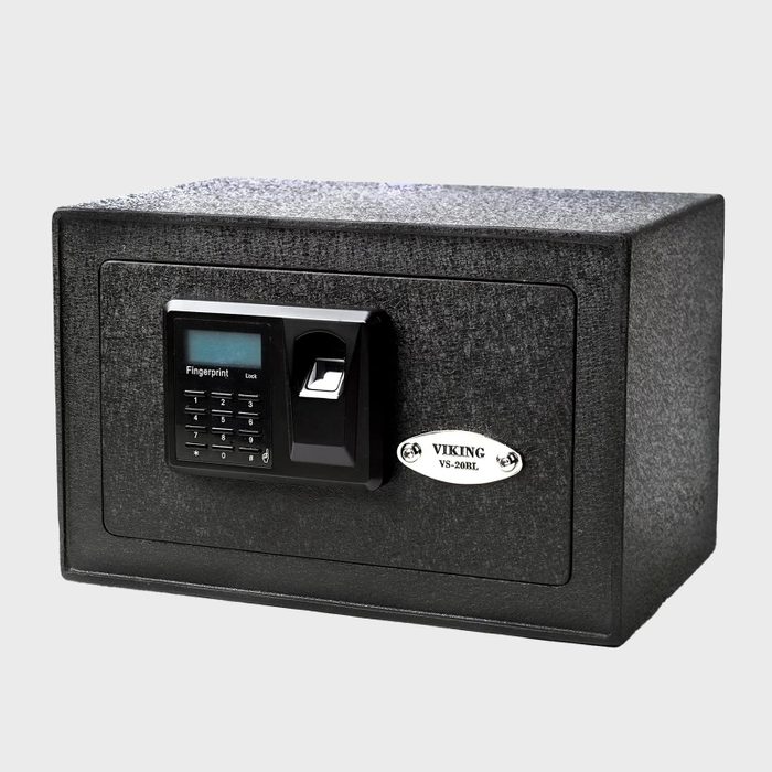 Rd Ecomm Viking Security Safe Vs 20blx Mini Biometric Safe Fingerprint Safe Via Amazon.com