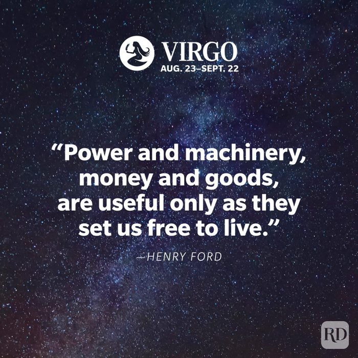 virgo The Most Inspirational Zodiac Quotes For Each Sign on Milky Way galaxy background