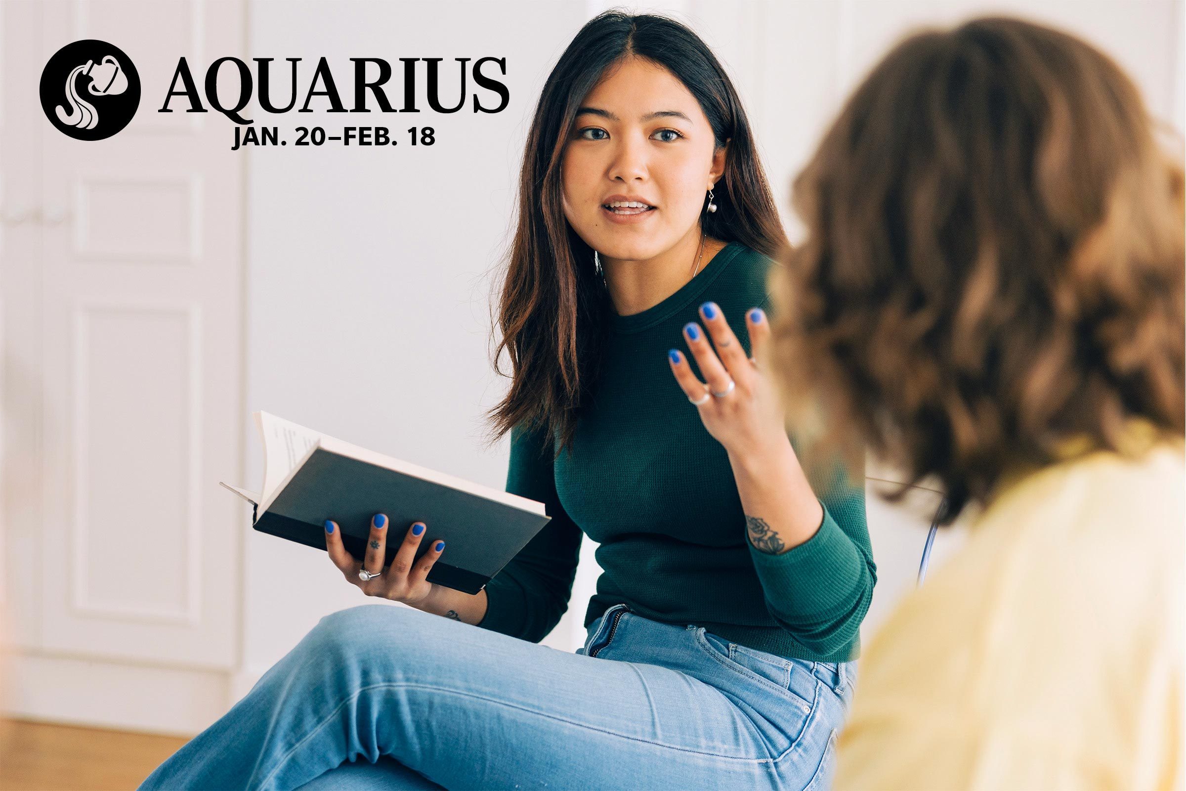 Rd Best Compliment For Every Zodiac Sign Aquarius Gettyimages 1411021552