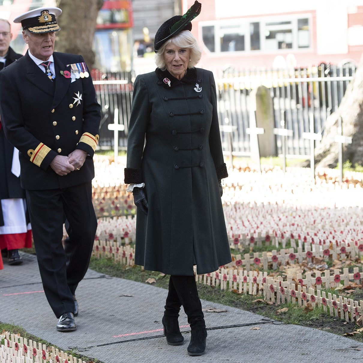 The Duchess Of Cornwall Attends The 92nd Field Of Remembrance