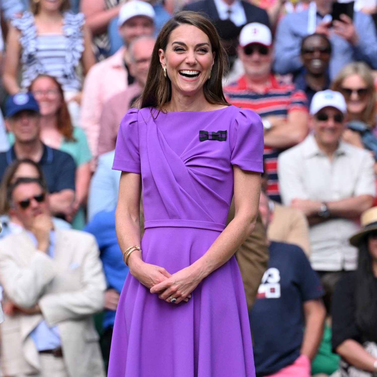 Celebrity Sightings At Wimbledon 2024