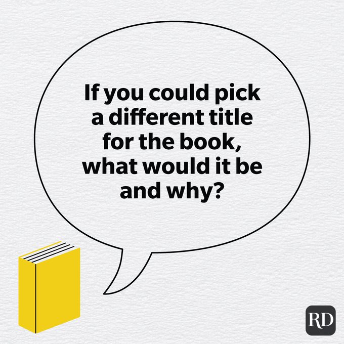 Best Book Club Questions To Get The Conversation yellow book callout graphic