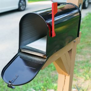 Dryer Sheet In Mailbox