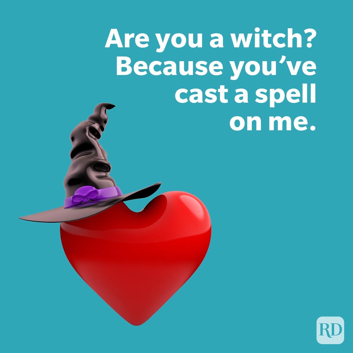 Halloween Pickup Lines For Your New Boo Are you a witch? Because you’ve cast a spell on me on blue background