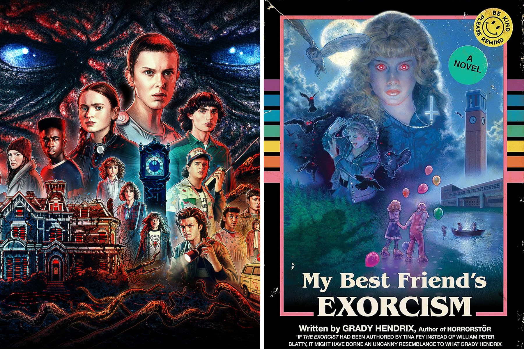 Stranger Things my Best Friend's Exorcism By Grady Hendrix 