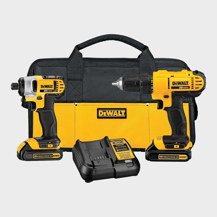 Dewalt 20v Max Cordless Drill And Impact Driver, Power Tool Combo Kit