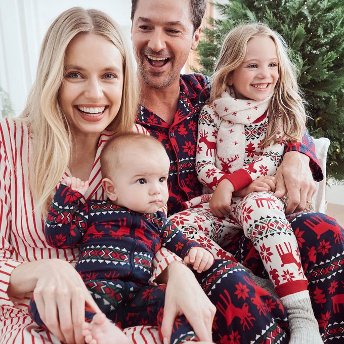 Holiday Dear Deer Matching Family Pajamas