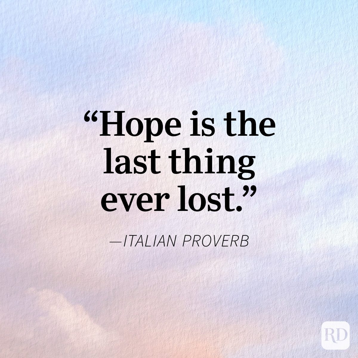 Hope Quotes That Will Instantly Lift You Up on pastel colourful cloudy watercolour painting background